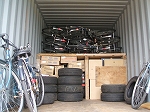 used bicycles, used tires and housewares office equipment